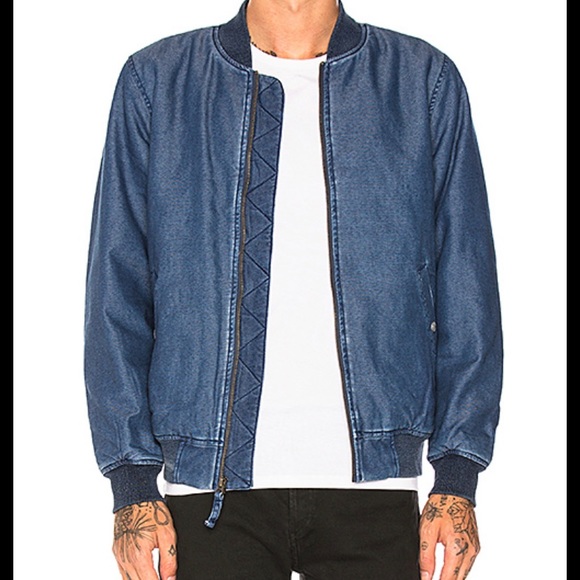 levis denim bomber jacket